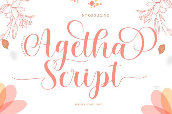 Agetha Script: A Font That Shines