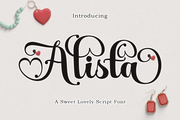 Alista Script: A Stylish Font for Digital Marketing