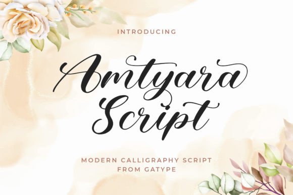 Amtyara Script: Elegant Handwritten Font