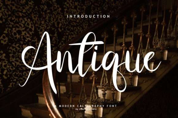 Antique Script Font for Web Design