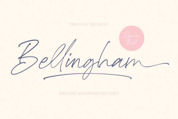 Bellingham Script: A Handwritten Font for Digital Marketing