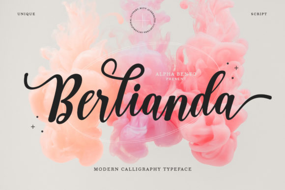 Berlianda Script: A Stylish Font for Digital Marketing