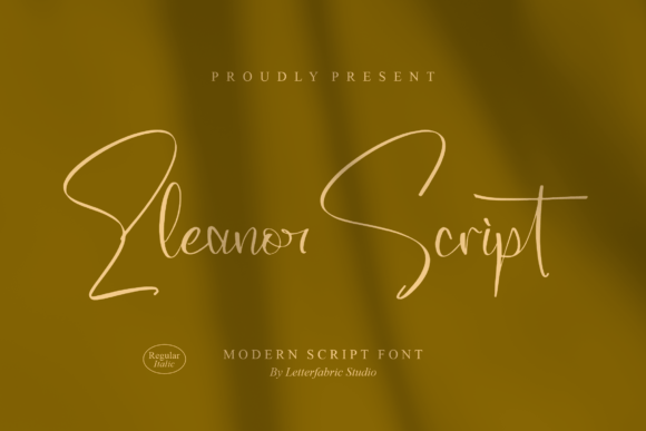 Eleanor Script: A Romantic Font for Crafters