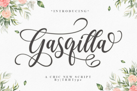 Gasqilla Script: A Handwritten Font for Creative Projects