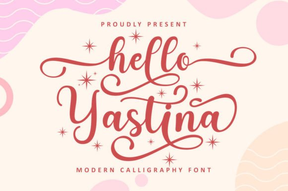 Hello Yustina Script: A Font for Creative Marketing