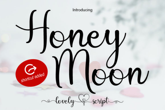 Honey Moon Script: A Romantic Typeface for Creative Projects
