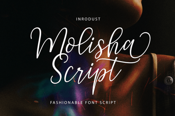 Molisha Script: A Creative Font for Web Design
