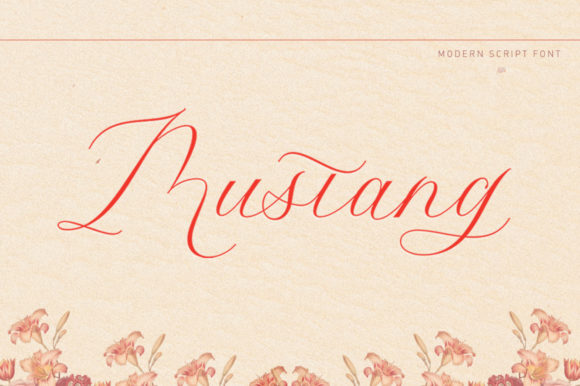 Mustang Script: A Stylish Font for Creative Projects