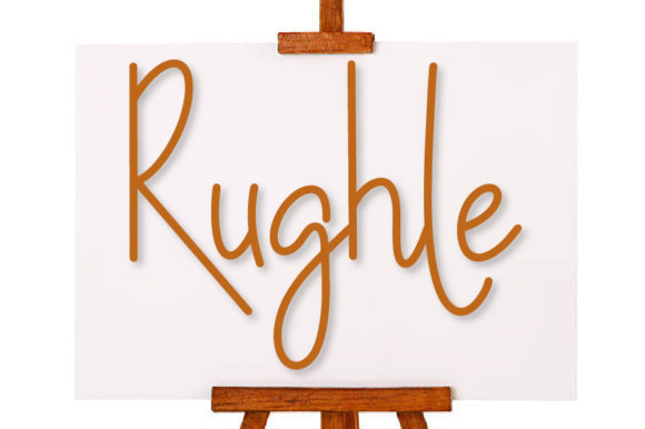Ruglhe Script: A Handwritten Font for Creative Brands