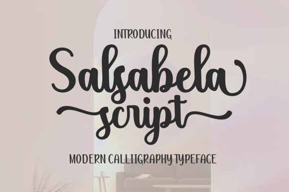 Salsabela Script: A Font for Elegant Branding