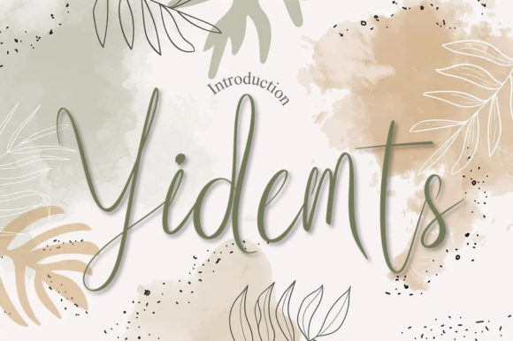 Yidemts Script: A Timeless Font for Business