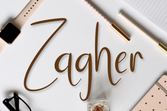 Zagher Script: A Timeless Handwritten Font